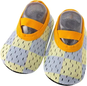 Spring and Summer Children Baby Toddler Shoes Boys and Girls Flat Bottom Lightweight Slip On Hollow Breathable Elastic Band Comfortable Shoes Kids Size 9
