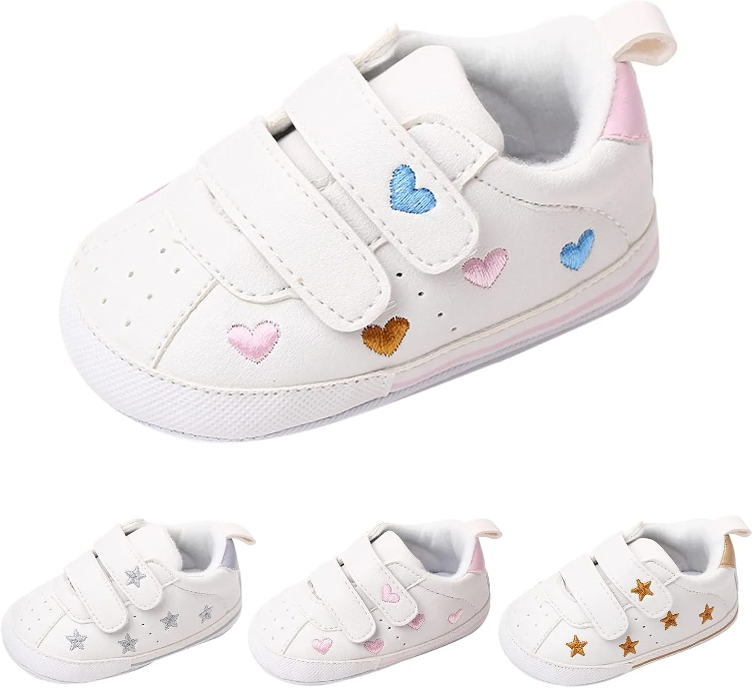 Spring and Summer Children Infant Toddler Shoes Boys and Girls Sports Shoes Flat Bottom Light Double Shoes Toddler 4t