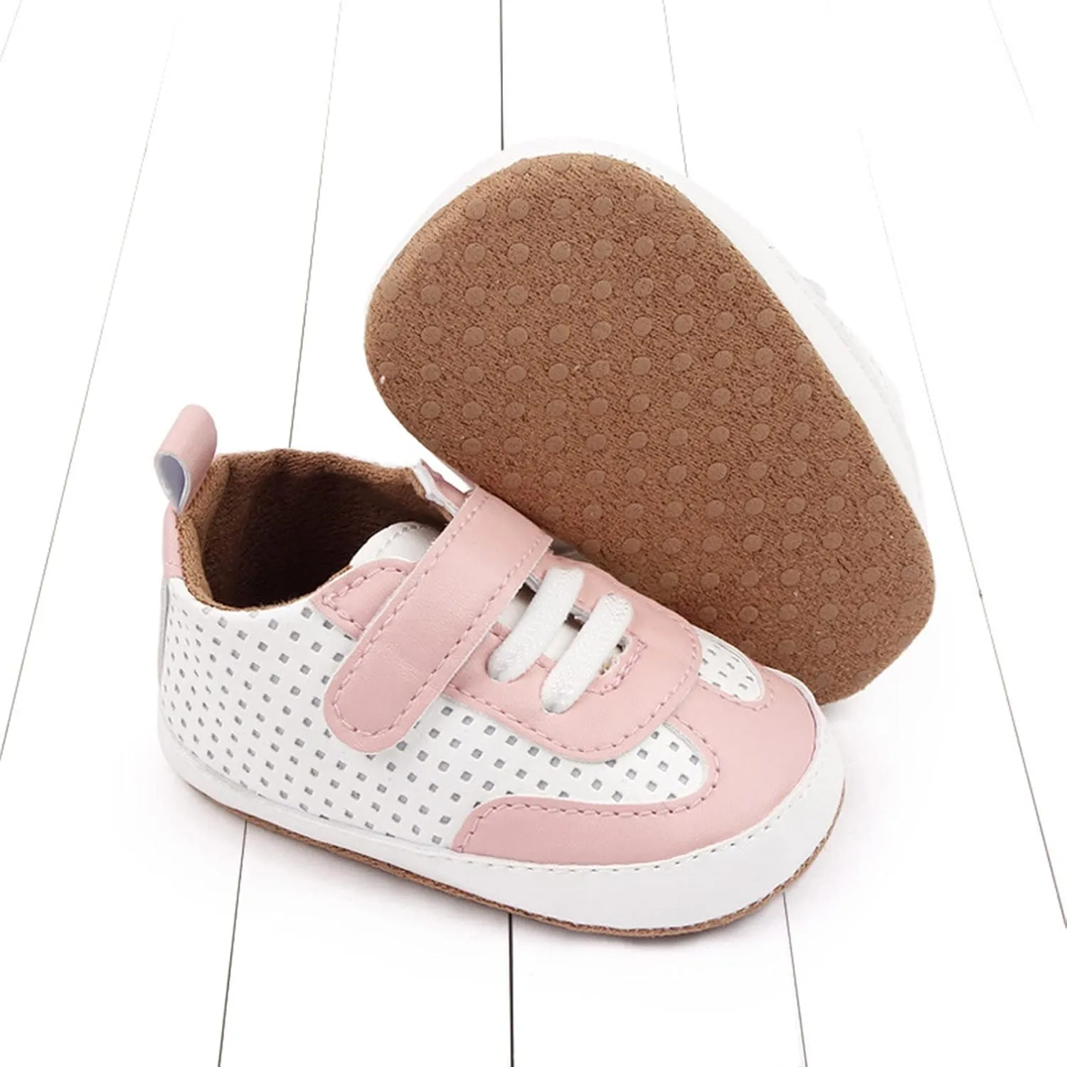 Spring and Summer Children Toddlers Boys and Girls Floor Sports Lightweight Breathable Comfortable Hook Loop Kids Shoes