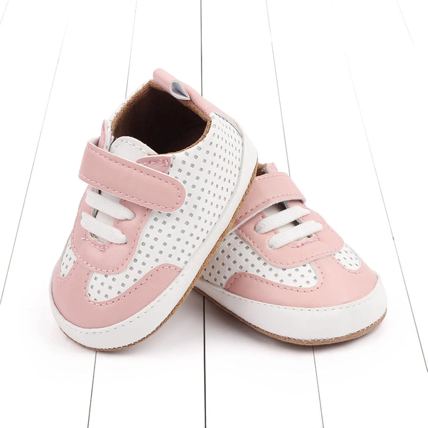 Spring and Summer Children Toddlers Boys and Girls Floor Sports Lightweight Breathable Comfortable Hook Loop Kids Shoes