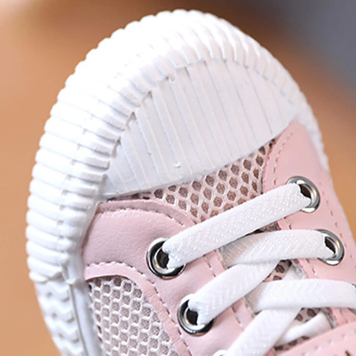 Spring and Summer New Mesh Rubber Sole Non Slip Children's Cute Casual Sports Shoes Girl Tennis Shoes Size 13