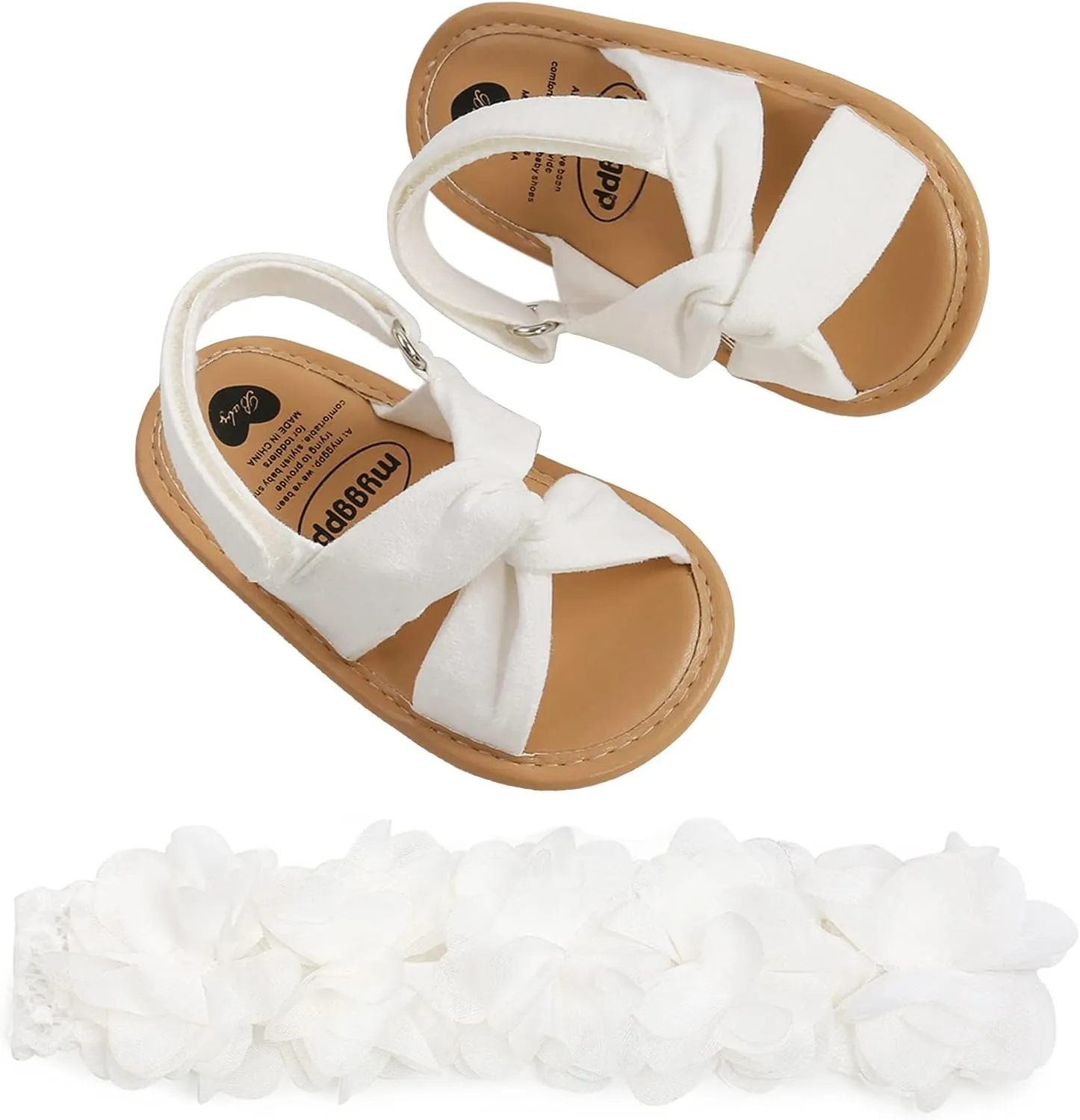 Summer Baby Girls Fashion Kid Soft Sole First First Walking Multi-color Walking Shoe Footwear Beach Toddlers Princess 0-18M