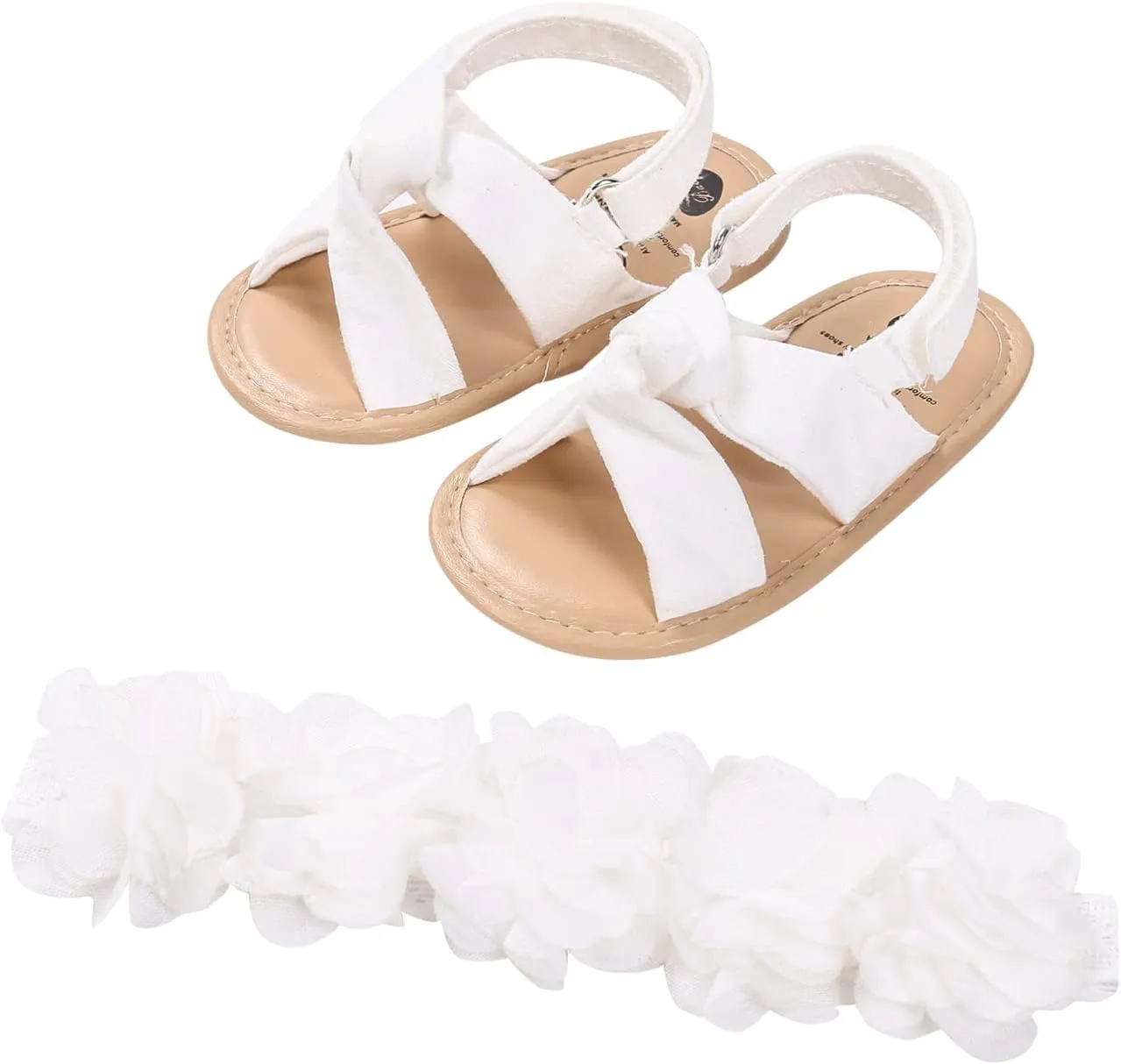 Summer Baby Girls Fashion Kid Soft Sole First First Walking Multi-color Walking Shoe Footwear Beach Toddlers Princess 0-18M