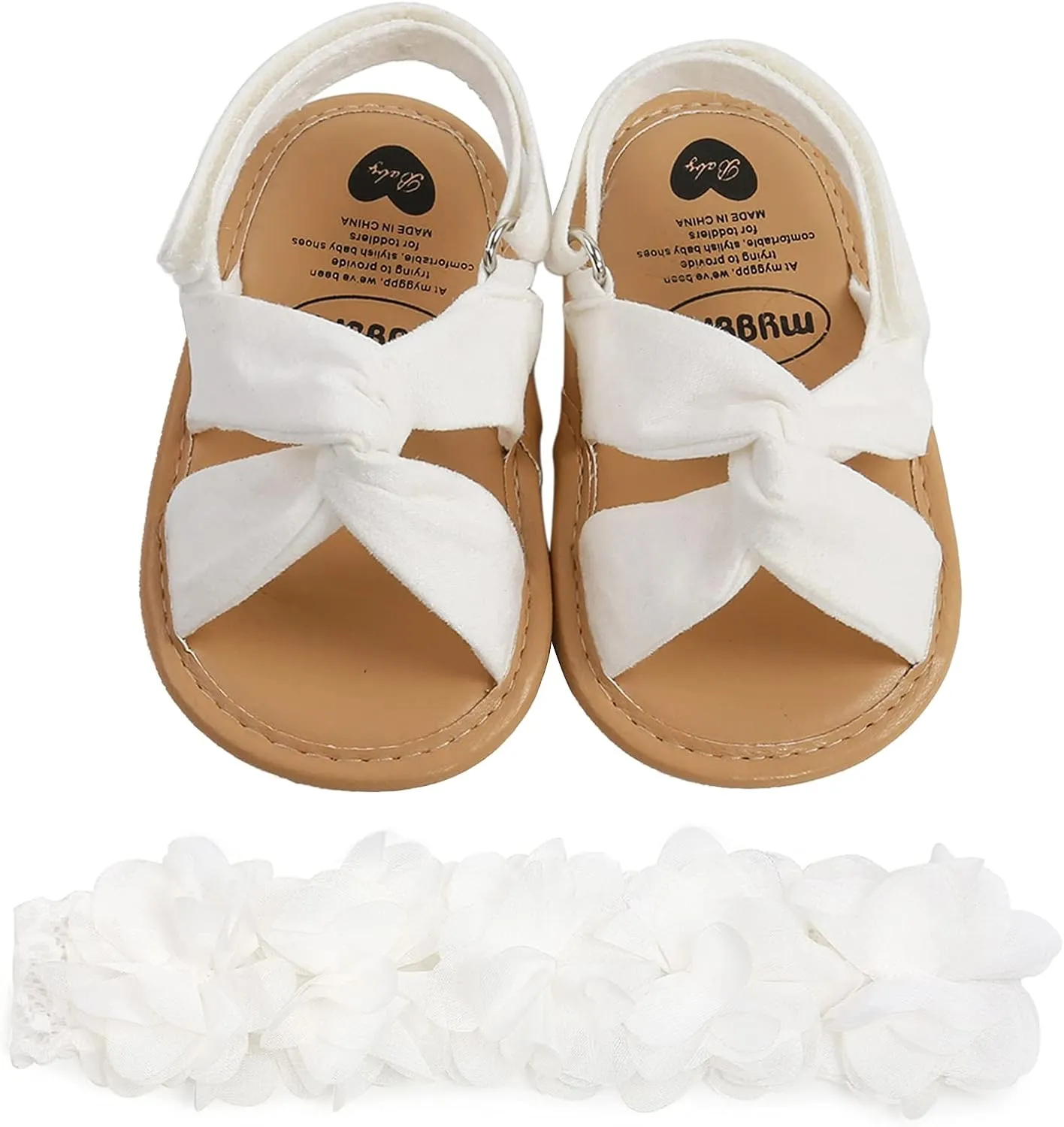Summer Baby Girls Fashion Kid Soft Sole First First Walking Multi-color Walking Shoe Footwear Beach Toddlers Princess 0-18M