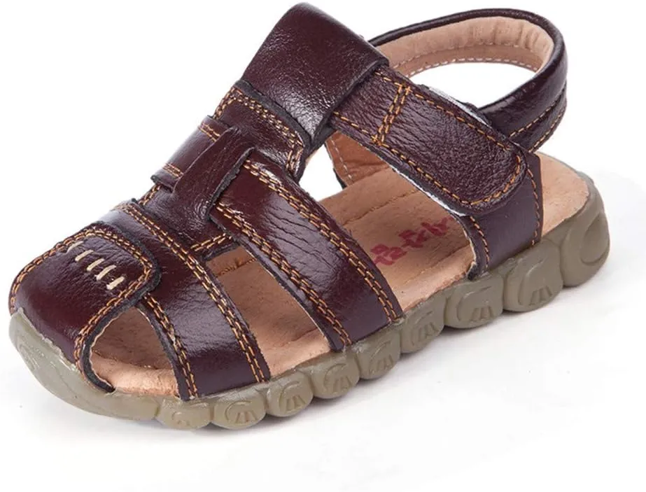 Summer Breathable Sandals Girl Boys Toddler Kid Casual Sport Shoe Soft Closed-Toe Retro
