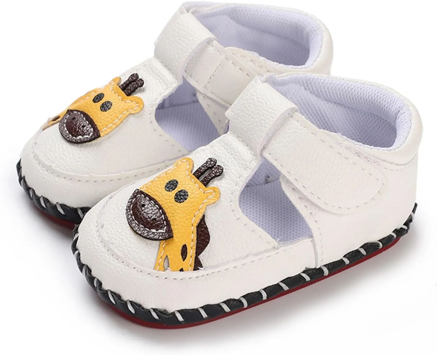Summer Children Infant Toddler Shoes Boys and Girls Sports Flat Bottom Round Toe Lightweight Cartoon Toddler Shows