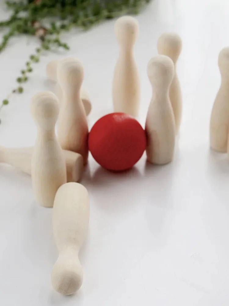Table bowling playset