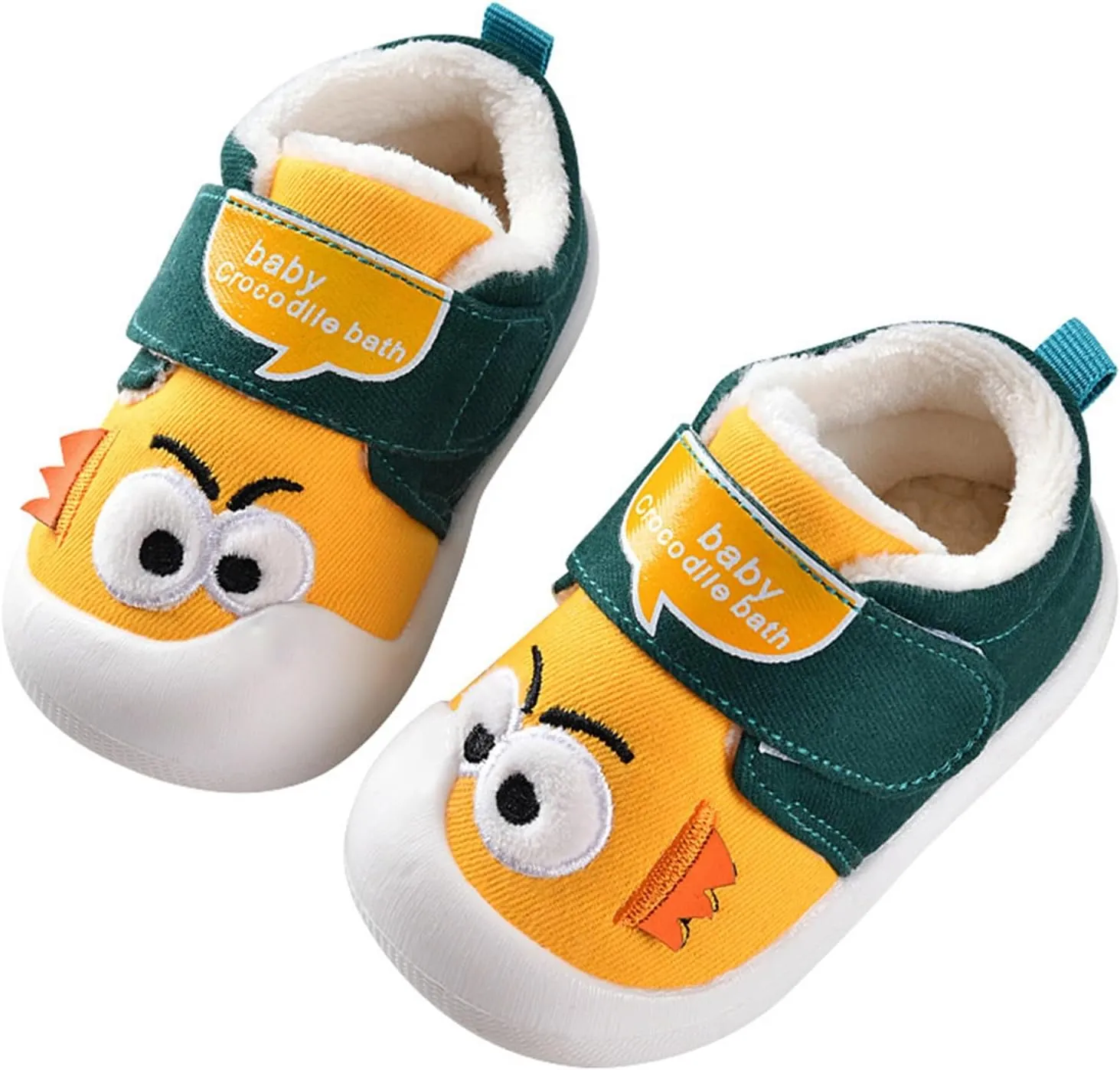 Toddler Baby Boy Girl Sneakers Fall and Winter Soft Sole Non Slip Padded Cotton Shoes Lightweight Shoes 4c Boy