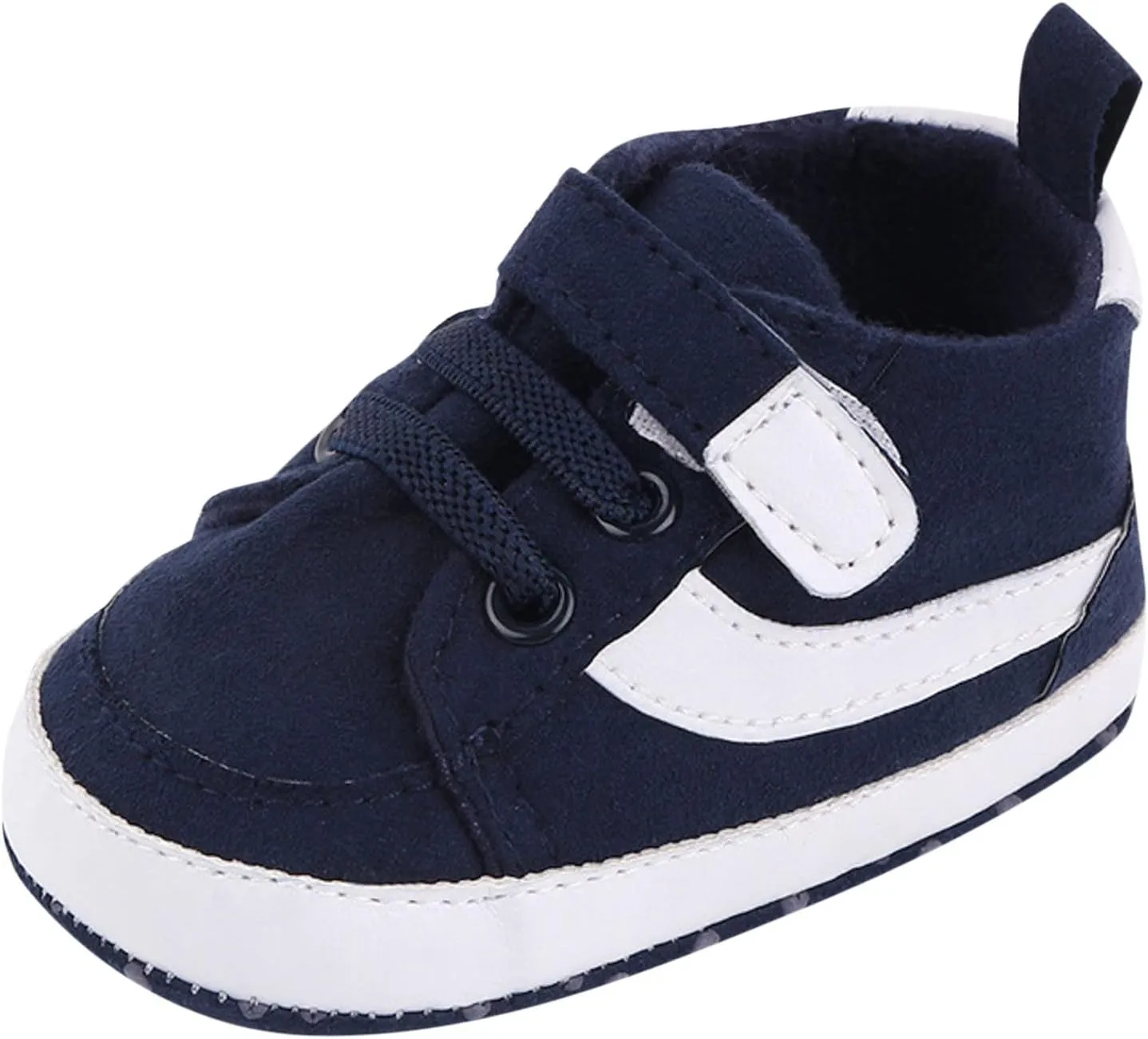 Toddler Baby Boys Girls High Tops Ankle Sneakers Infant Newborn Prewalker Soft Anti-Slip Sole occasins Shoes