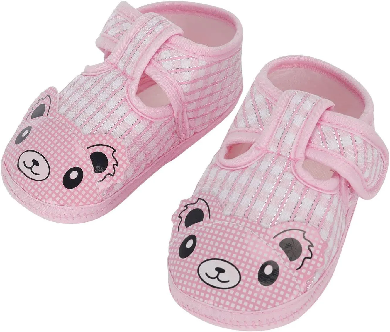 Toddler Baby Boys Slip on Shoes Newborn Baby Girls Cartoon Prewalker Soft Sole Sandals Single Shoes Walking Shoes