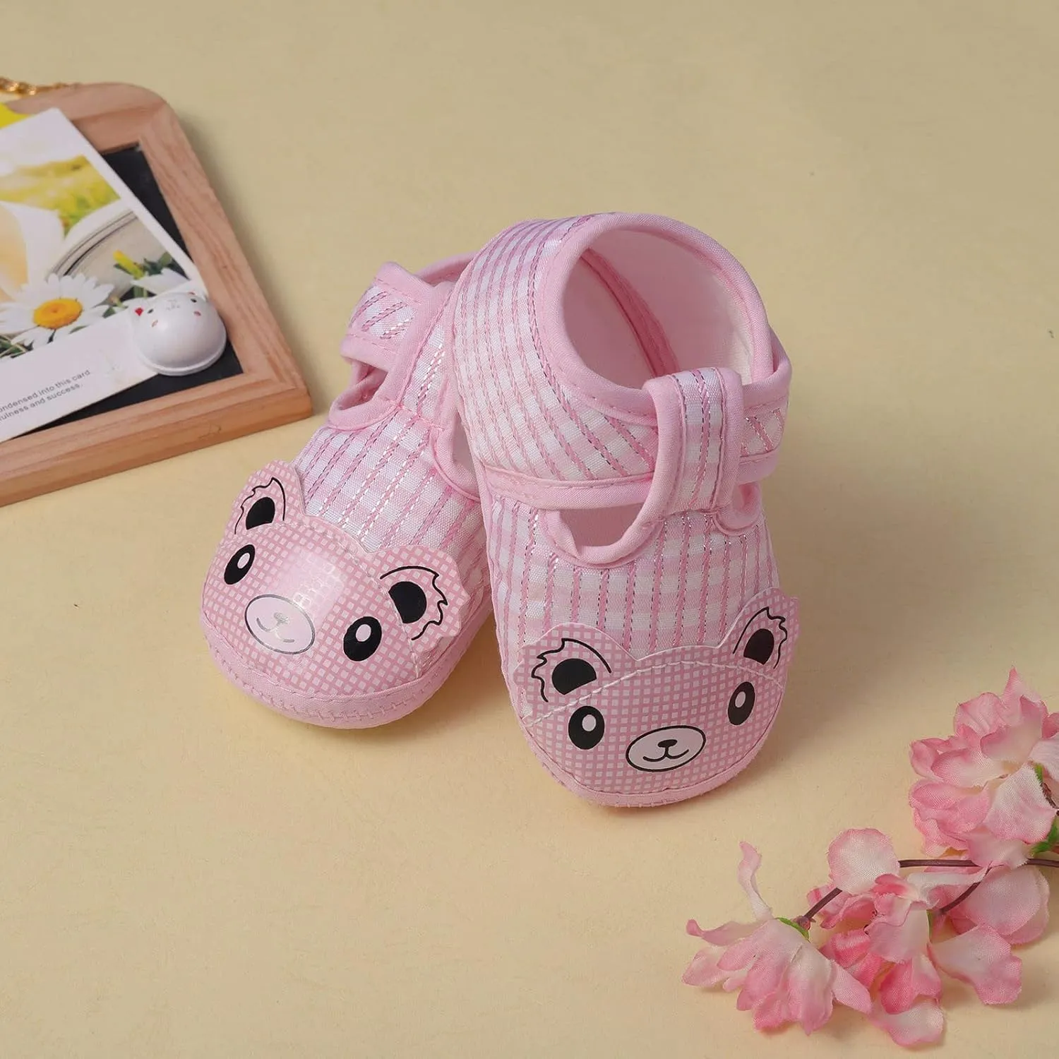 Toddler Baby Boys Slip on Shoes Newborn Baby Girls Cartoon Prewalker Soft Sole Sandals Single Shoes Walking Shoes