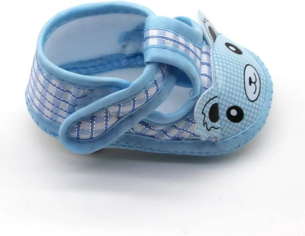 Toddler Baby Boys Slip on Shoes Newborn Baby Girls Cartoon Prewalker Soft Sole Sandals Single Shoes Walking Shoes