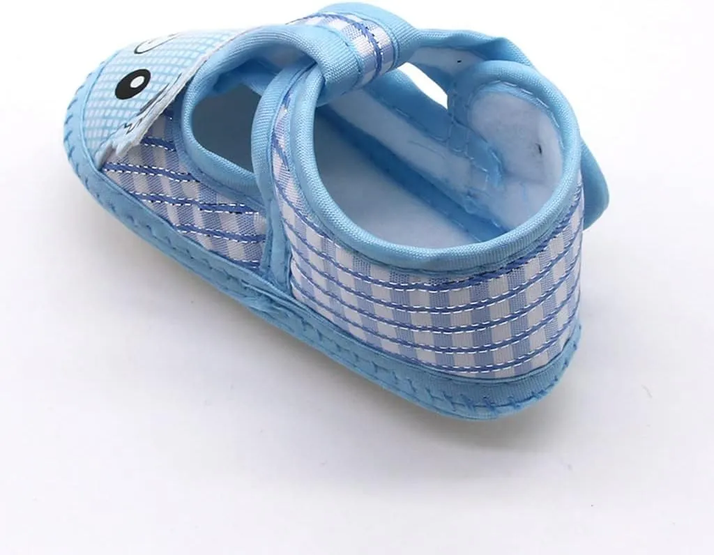 Toddler Baby Boys Slip on Shoes Newborn Baby Girls Cartoon Prewalker Soft Sole Sandals Single Shoes Walking Shoes