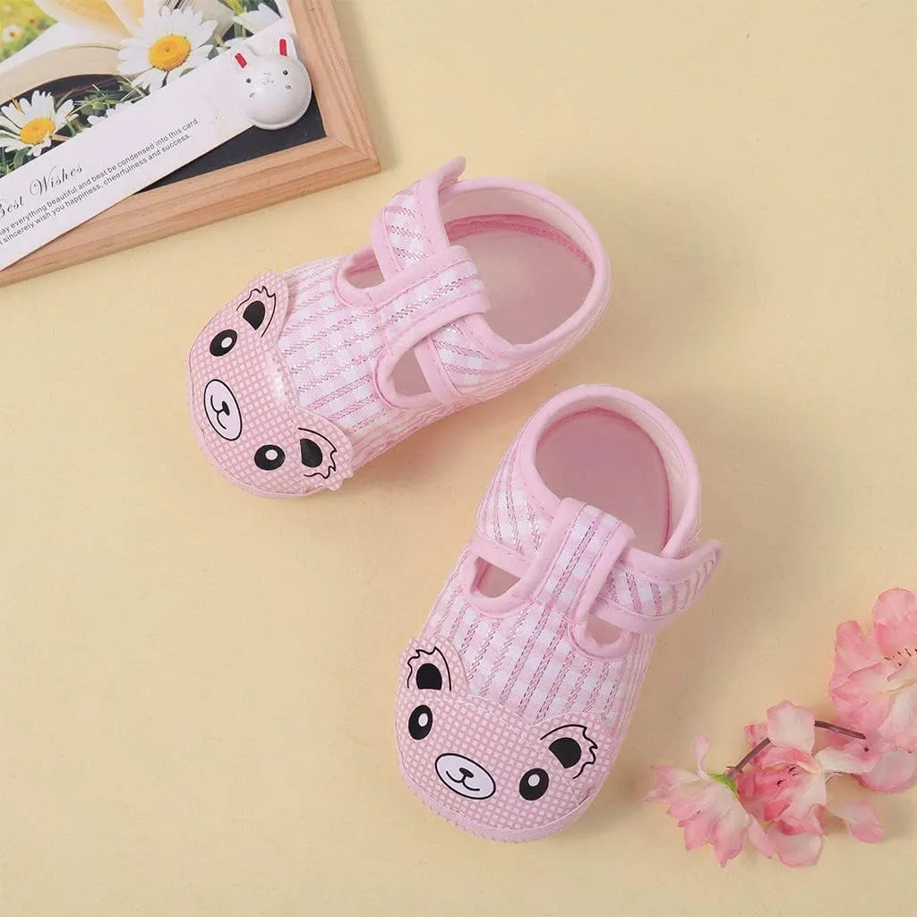 Toddler Baby Boys Slip on Shoes Newborn Baby Girls Cartoon Prewalker Soft Sole Sandals Single Shoes Walking Shoes