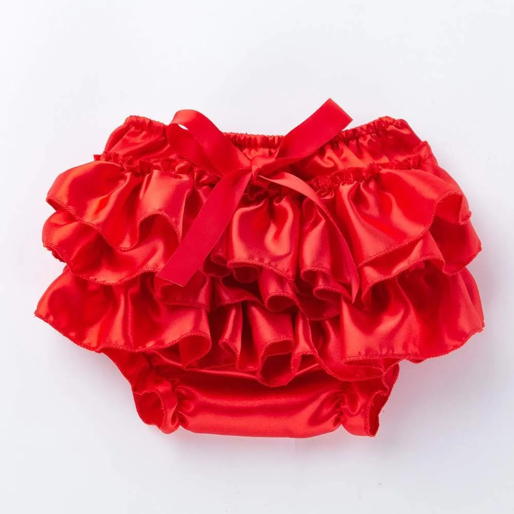 Toddler Baby Infant Girl Bowknot Ruffle Nappy Underwear Panty Baby Shoes
