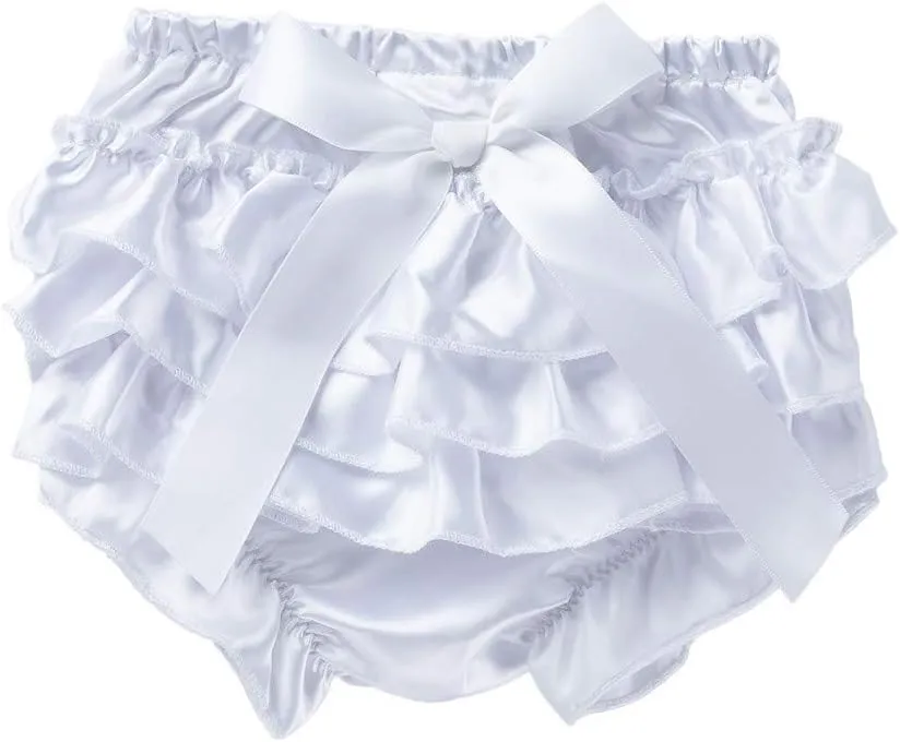 Toddler Baby Infant Girl Bowknot Ruffle Nappy Underwear Panty Baby Shoes