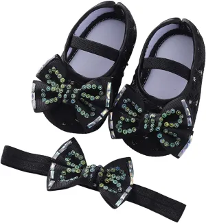 Toddler Baby Shoes Girl Boy Baby Shoes Fashion Soft Sole Toddler Shoes Pearl Dress Flower Princess First WaIker