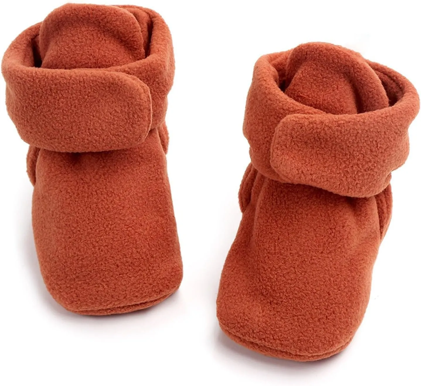 Toddler Baby Shoes Socks Solid Color Patchwork Knitted Plush Baby Socks Shoes for 0 to 12Months Toddler Girl Sandals