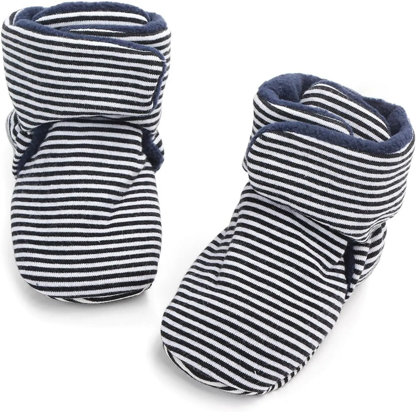 Toddler Baby Shoes Socks Solid Color Patchwork Knitted Plush Baby Socks Shoes for 0 to Infant Shoes Boys 6-12 Months