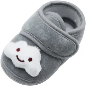 Toddler Boy Slip on Sneakers Stars Girls Soft Sole Infant Boots Baby Shoes Warm Winter Plush Shoes Baby Shoes Size 4 Girls