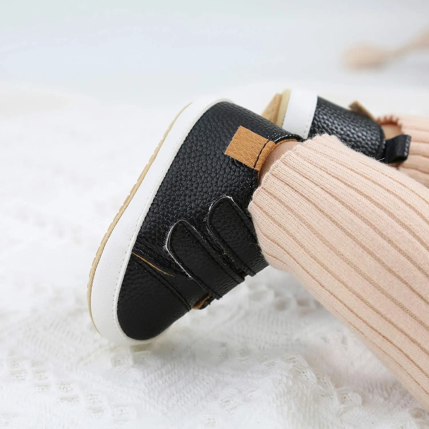 Toddler Boy Slip on Soft Baby Boys Rubber Sole Girls Anti-Slip Walkers Shoes Sneaker Size 12 Toddler Shoes