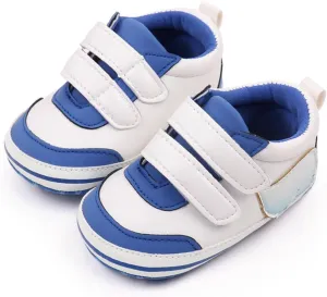 Toddler Boys Shoes Baby Soft Sole Patchwork Sneaker Kid Breathable Hook Loop Non Slip Walking Floor Casual Shoes