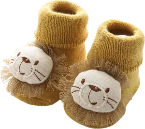 Toddler Cute Cartoon Socks Shoes Soft and Non Slip Soles Warm and Comfortable Shoes Baby Shoes Baby Walking Shoes