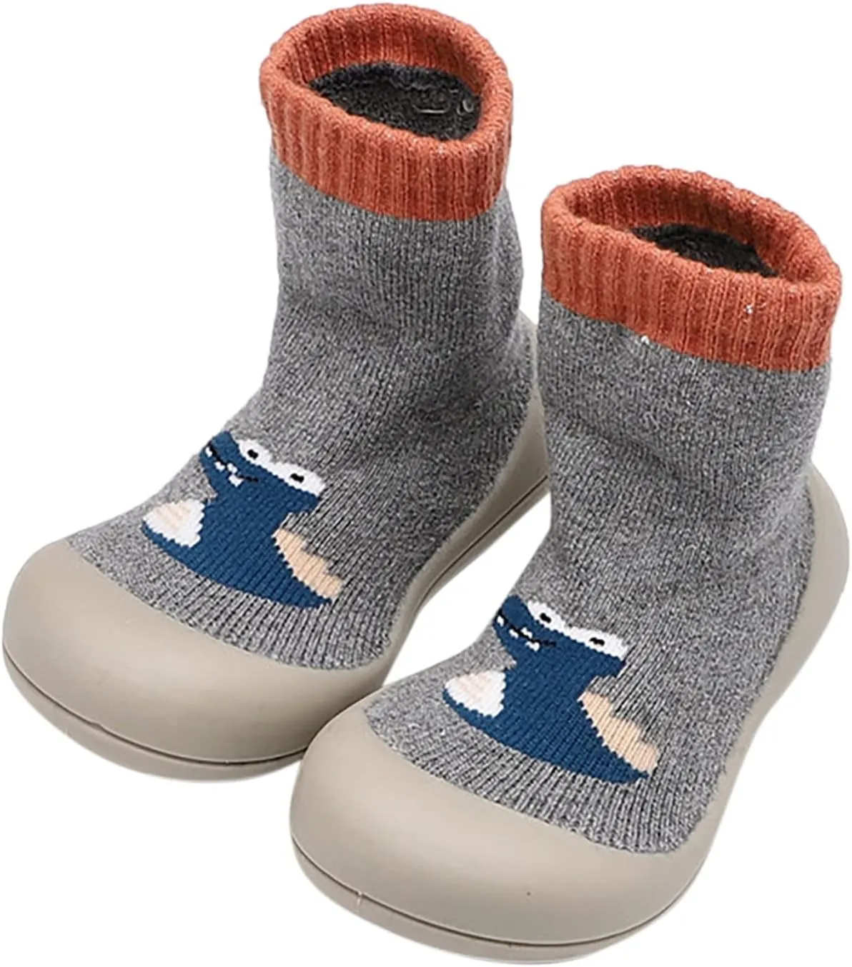 Toddler Cute Cartoon Socks Shoes Warm Baby Soft Sole Shoes Winter Baby Shoes Baby Sock Shoes Baby Walking Shoes