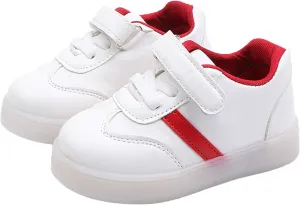 Toddler Girls Boys Led Light Up Sneaker Flashing Lightweight Mesh Breathable Sport Athletic Walking Running Shoes