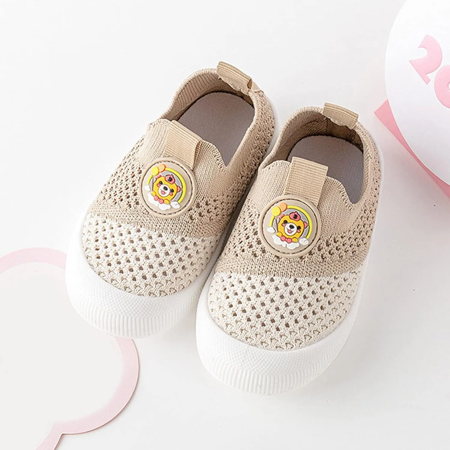 Toddler Girls Boys Sneakers Board Shoes Summer Mesh Breathable Shoes Light Soft Soled Walking Baby Size 3 Shoes Girl
