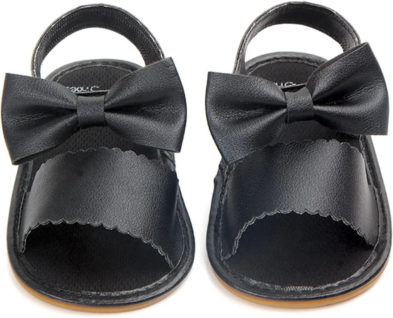 Toddler Girls Sandals Infant Summer Soft Solid Baby Anti Slip Bow Girls Shoes Crib Baby Shoes Kids Sandals
