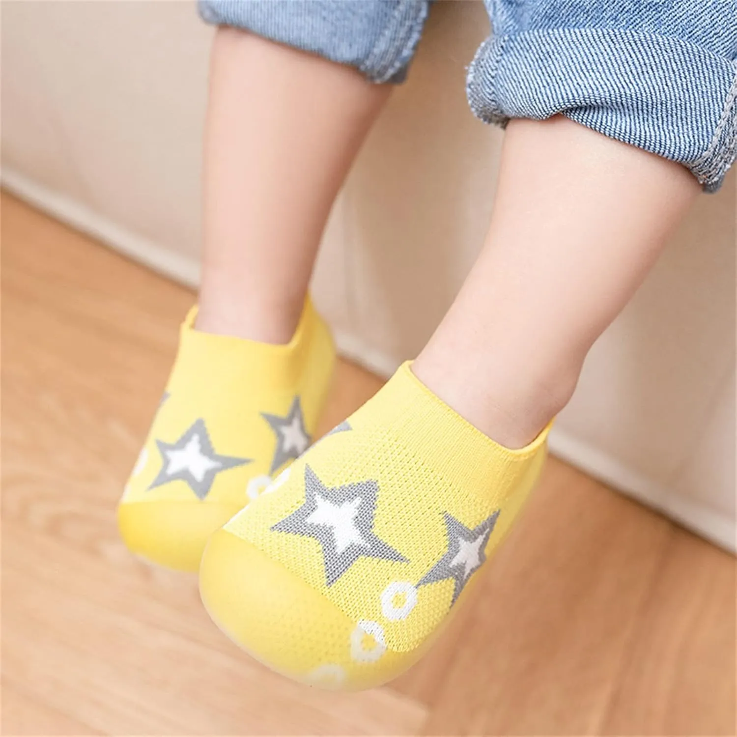 Toddler Kids Infant Newborn Baby Boys Girls Shoes First Cute Cartoon Socks Shoes Antislip Tenis para Bebe