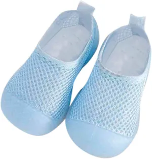 Toddler Kids Infant Newborn Baby Boys Girls Summer Shoes Solid Soft Soles First Walkers Antislip (Blue, 2-3 Years)