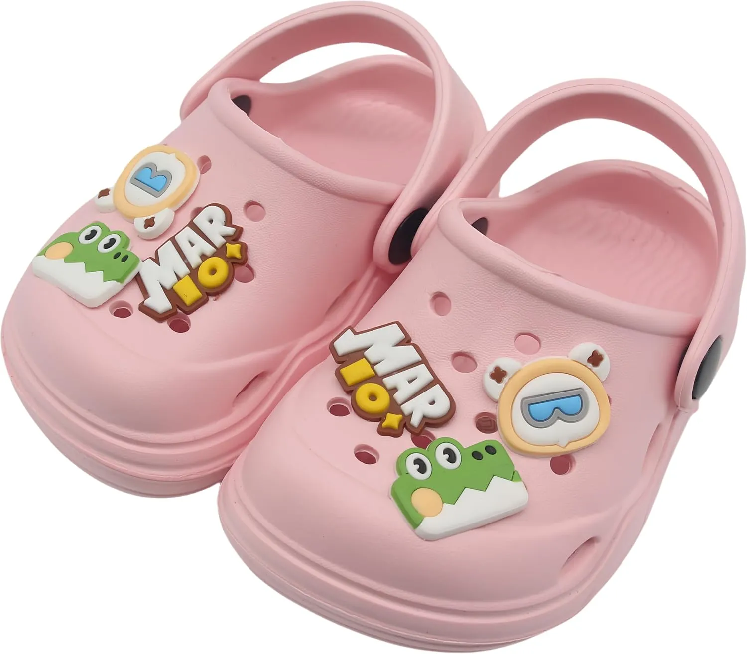 Toddler Shoes Clogs Slide Sandals for Kids Unisex for Girls and Boys Garden Shoes Cartoon Slides Slip-Resistance Slippers
