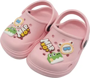 Toddler Shoes Clogs Slide Sandals for Kids Unisex for Girls and Boys Garden Shoes Cartoon Slides Slip-Resistance Slippers