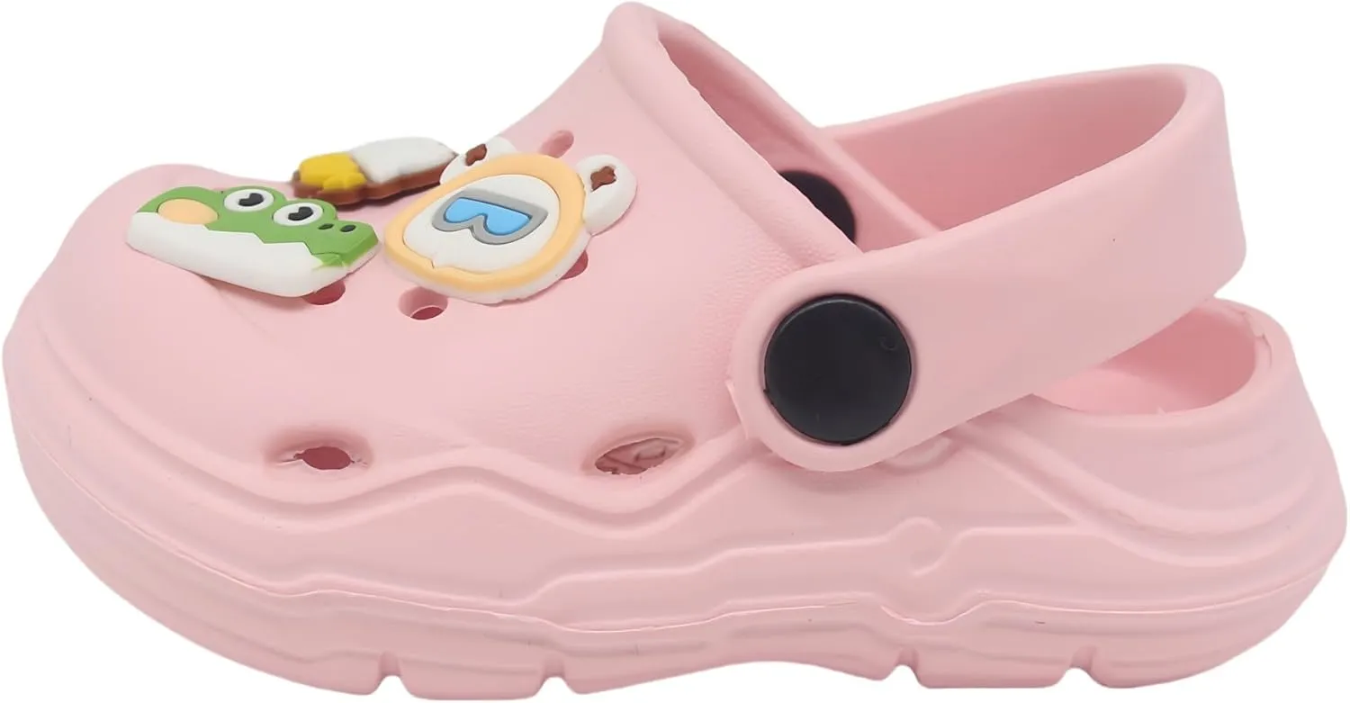 Toddler Shoes Clogs Slide Sandals for Kids Unisex for Girls and Boys Garden Shoes Cartoon Slides Slip-Resistance Slippers