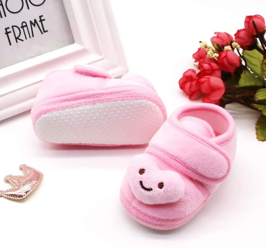 Toddler Size 6 Shoe Stars Girls Soft Sole Infant Boots Baby Shoes Warm Winter Plush Shoes Girl Shows Size 9