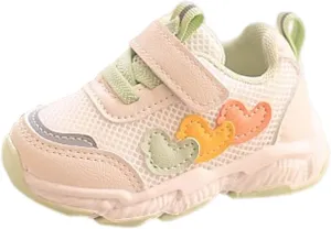 Toddler Slip On Sneakers Baby Walking Shoes Non-Slip Breathable Boys Girls Tennis Shoes Infant Running Shoes