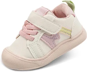 Toddler Sneakers Boys Girls Wide Toe Box Barefoot Shoes Preschool Comfortable First Walking Shoes Running Outdoor Activities