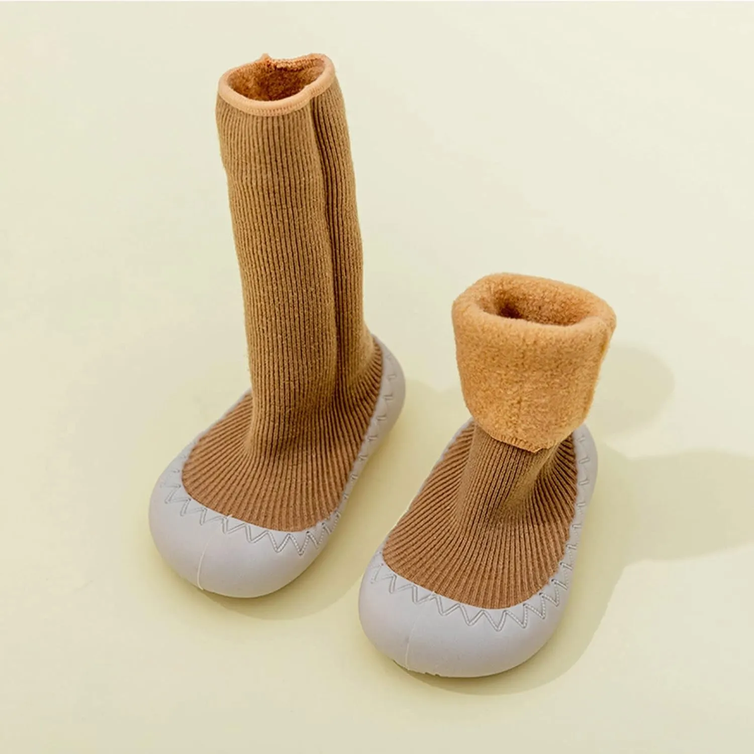 Toddler Sneakers Infant Toddle Footwear Winter Toddler Shoes Soft Bottom Indoor Non Slip Warm Non-Slip Rubber Sole