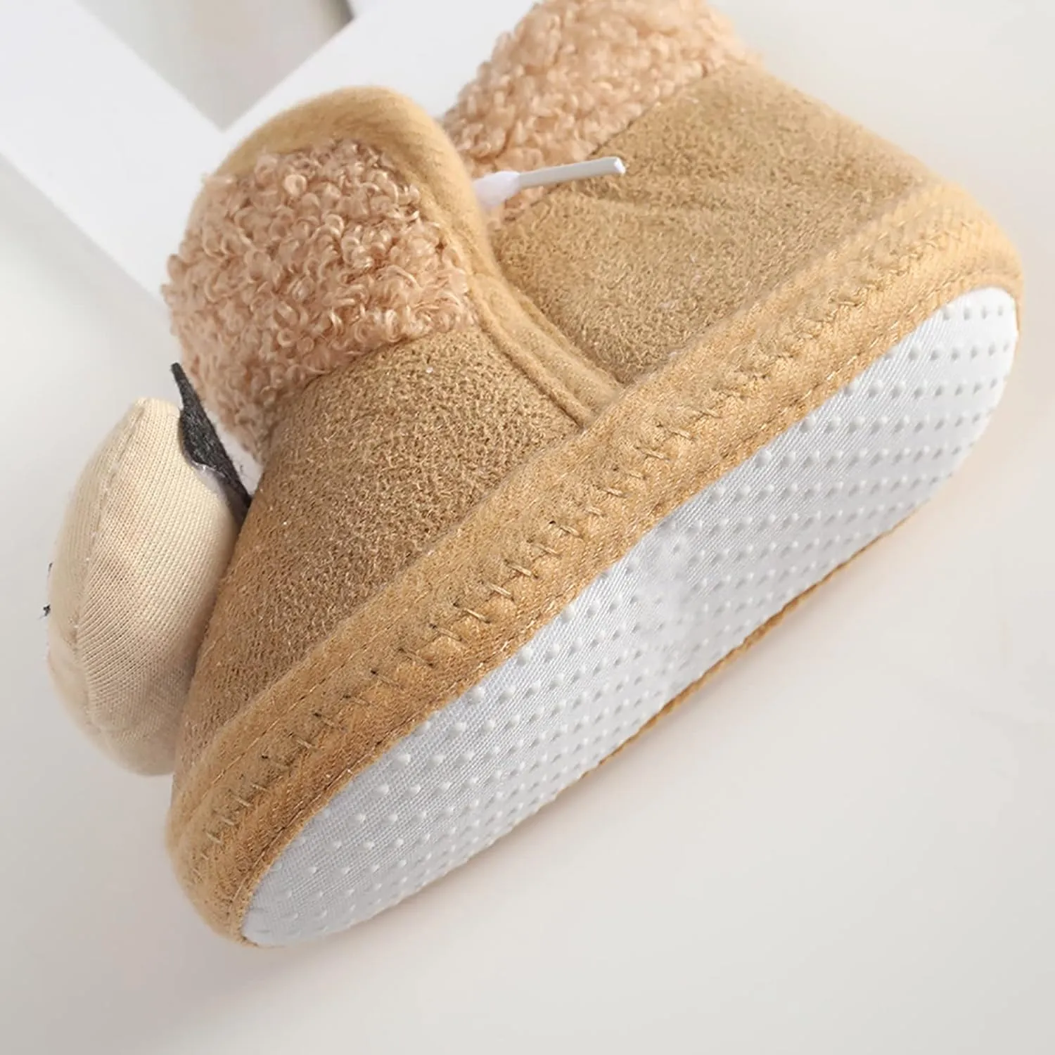 Toddler Walking Shoes Baby Girls Boys Warm Shoes Soft Sole Booties Snow Boots Infant Comfortable Shoes