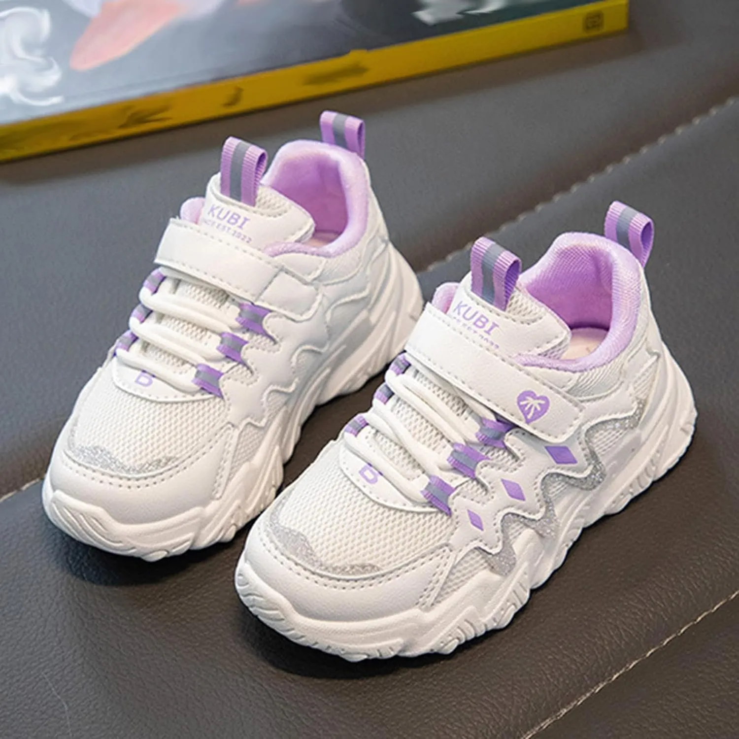 Toddler/Little Kid Running/Walking Shoes Boys Girls Thick Soft Sole Mesh Breathable Comfortable Sports Sneakers