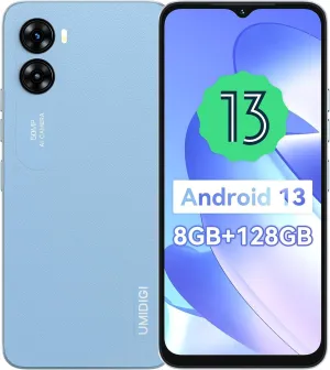UMIDIGI G3 MAX 8 128GB Unlocked Cell Phone,50MP Ultra-Clear AI Camera Smartphone,6.6-inch FHD Display Android Phone,5150mAh Massive Battery Mobile Phone Support Expandable Up to 1TB