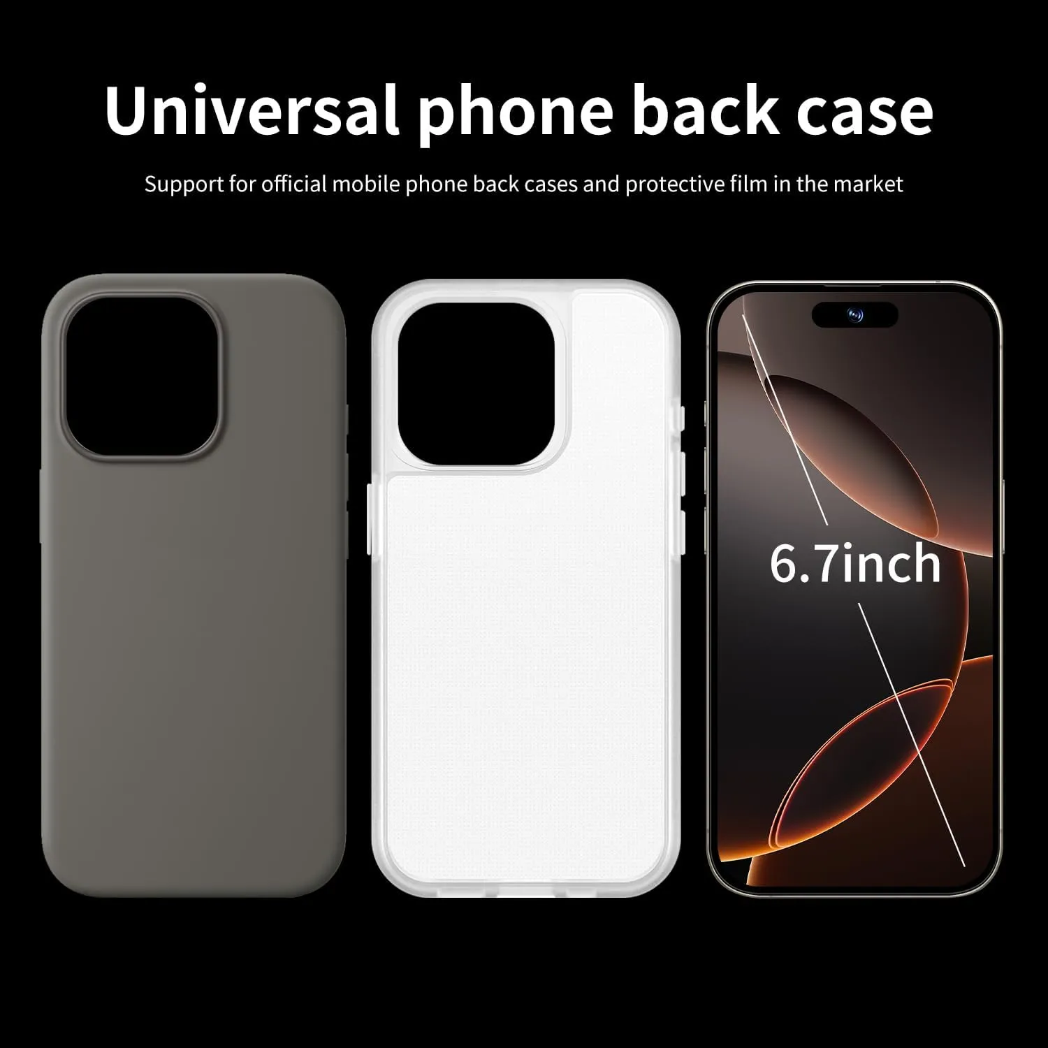 Unlocked Android Phones, A15 Smartphones, 6800mAh 8 256GB, Ultra-Slim 6.7" Screen Mobile Phones, Android 13 NFC AGPS, 48MP AI Camera 5G Dual SIM Unlocked Cell Phone (Gold)