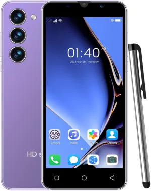 Unlocked Android Phones Clearance, Android 8.1 Unlocked Cell Phones 512MB 4G Smart Phone 5.0 inch Mobile Phone 1500mAh Cellphone Cheap Unlocked Android Smartphones (Pink)