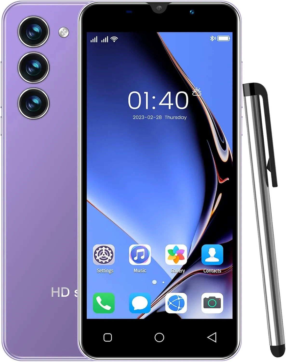 Unlocked Android Phones Clearance, Android 8.1 Unlocked Cell Phones 512MB 4G Smart Phone 5.0 inch Mobile Phone 1500mAh Cellphone Cheap Unlocked Android Smartphones (Pink)