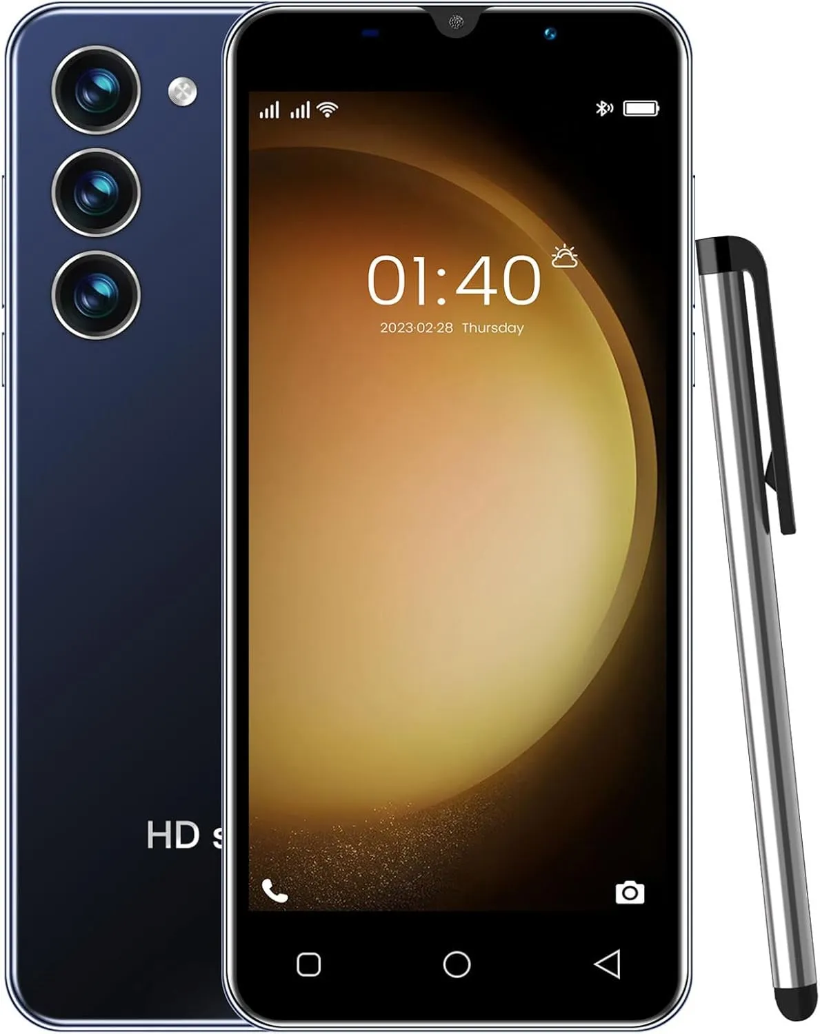 Unlocked Cell Phones Android, Android 10.1 512MB 4GB Unlocked Smartphone 5 Inch Unlocked Phones Dual Sim, 1500mAh Mini Phone Smart Phone Cheap Unlocked Android Smartphones Cellphone