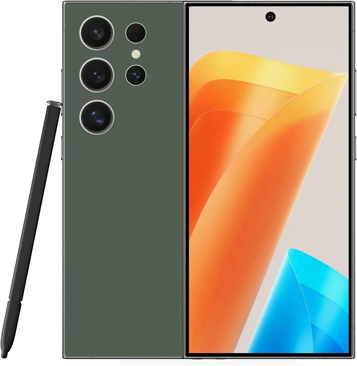 Unlocked Cell Phones C24 Ultra, 6800mAh Battery, 12GB 512GB Android 14 Smartphone Phone, 48MP 108MP Camera, 3040 * 1440 HD 6.7'' Screen /5G/ Dual SIM/GPS/WiFi