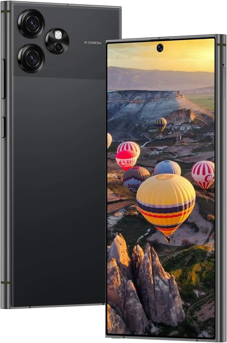 Unlocked Phones S24 Ultra Smartphone Android 13 Cell Phones 8 256GB 6.8" HD Screen Dual SIM 108MP 48MP Camera 6800 mAh and Built-in Pen (Black)