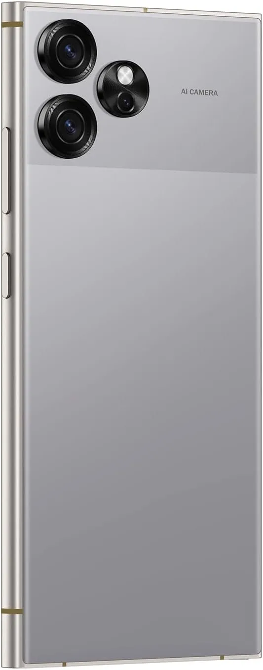 Unlocked Phones S24 Ultra Smartphone Android 13 Cell Phones 8 256GB 6.8" HD Screen Dual SIM 108MP 48MP Camera 6800 mAh and Built-in Pen (Titanium Grey)